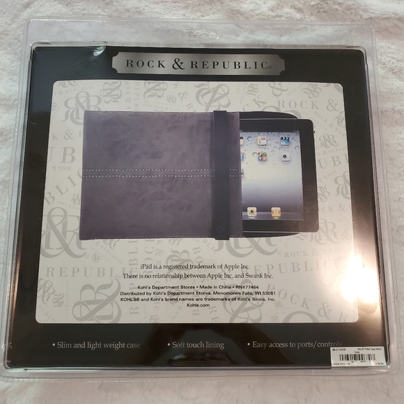 Rock & Republic IPad protective case - Picture 2 of 2